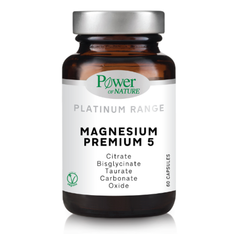 POWER HEALTH - PLATINUM RANGE Magnesium Premium 5 - 60caps